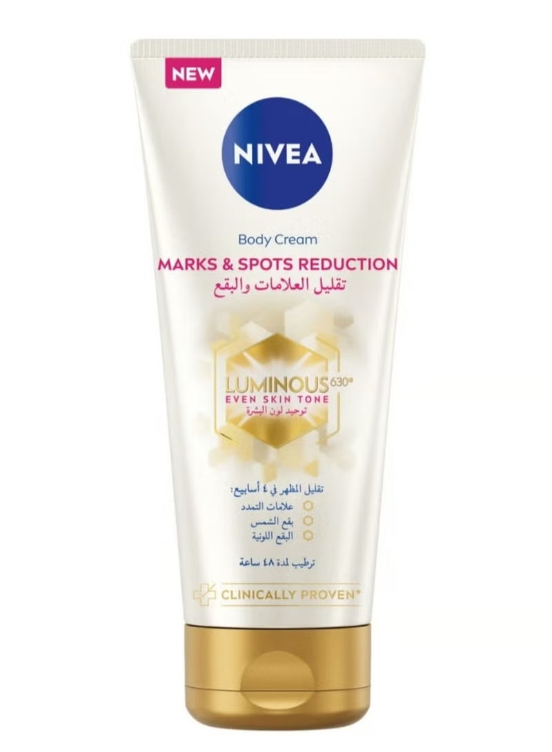 Nivea Luminous 360 Body Cream Marks & Spot Reduction 200 ml - Image 1