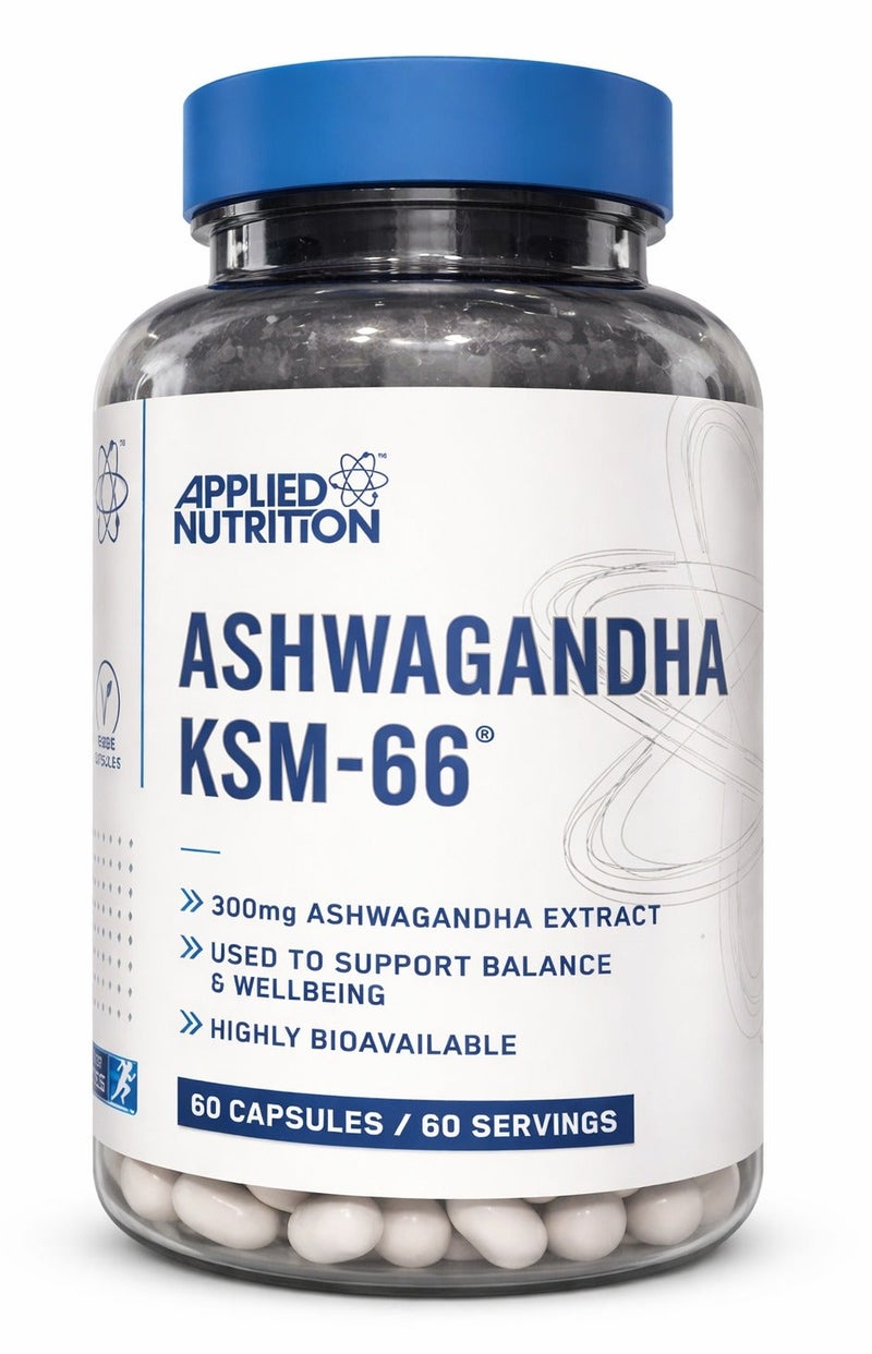 Ashwagandha KSM 60 Capsules, Veggie
