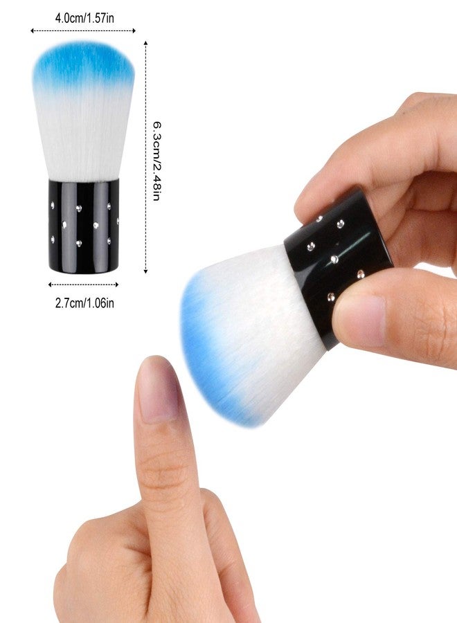 TOROKOM 19Pcs Nail Art Brushes Set, Nail Art Tool for Acrylic Application, Incl Nail Dotting Pens, Nail Dust Brush, Extension Gel Brush for Home Use and Professional Nail Salon - Image 5