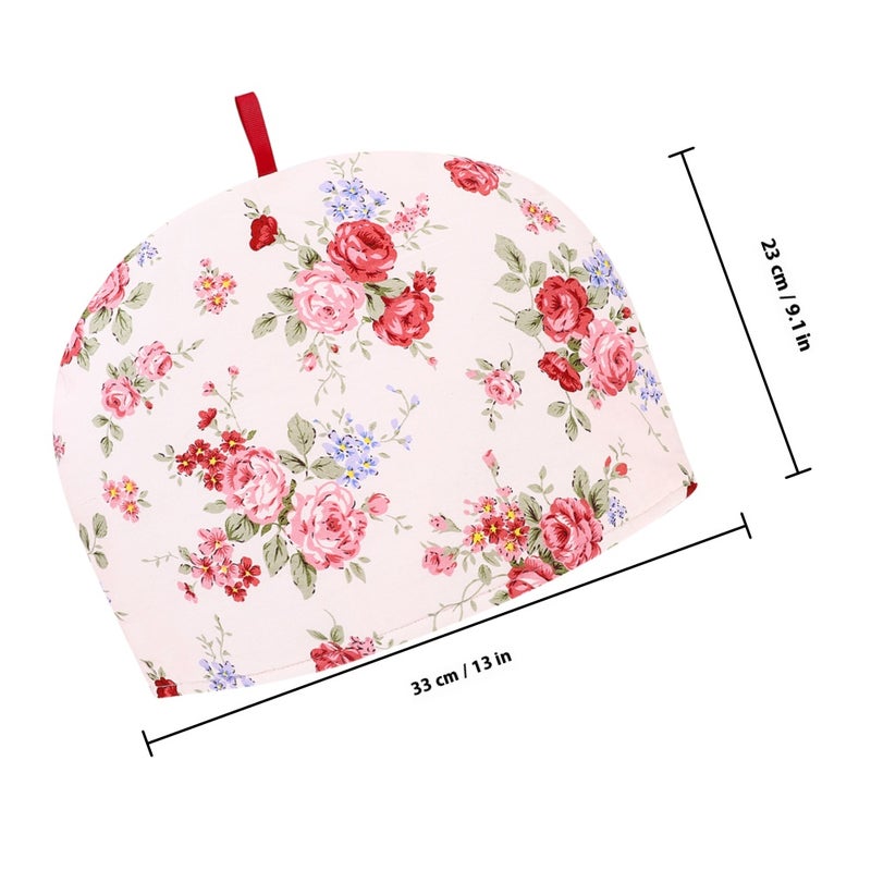 Teapot Cosy Insulated Cotton Cloth Cover Winter Use 33X23X1CM 2Pcs - Image 2