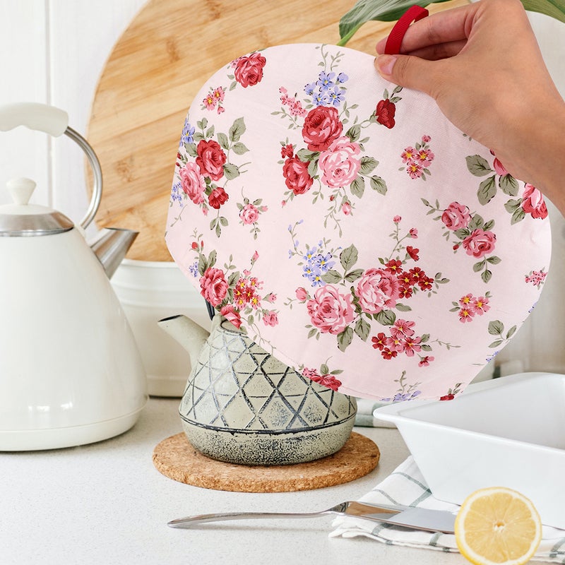 Teapot Cosy Insulated Cotton Cloth Cover Winter Use 33X23X1CM 2Pcs - Image 3