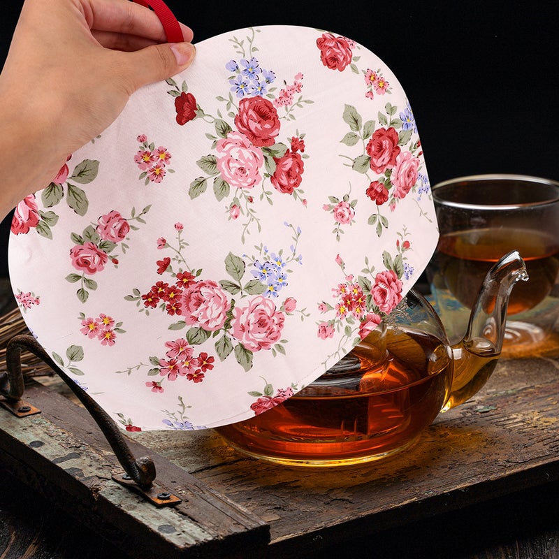 Teapot Cosy Insulated Cotton Cloth Cover Winter Use 33X23X1CM 2Pcs - Image 5