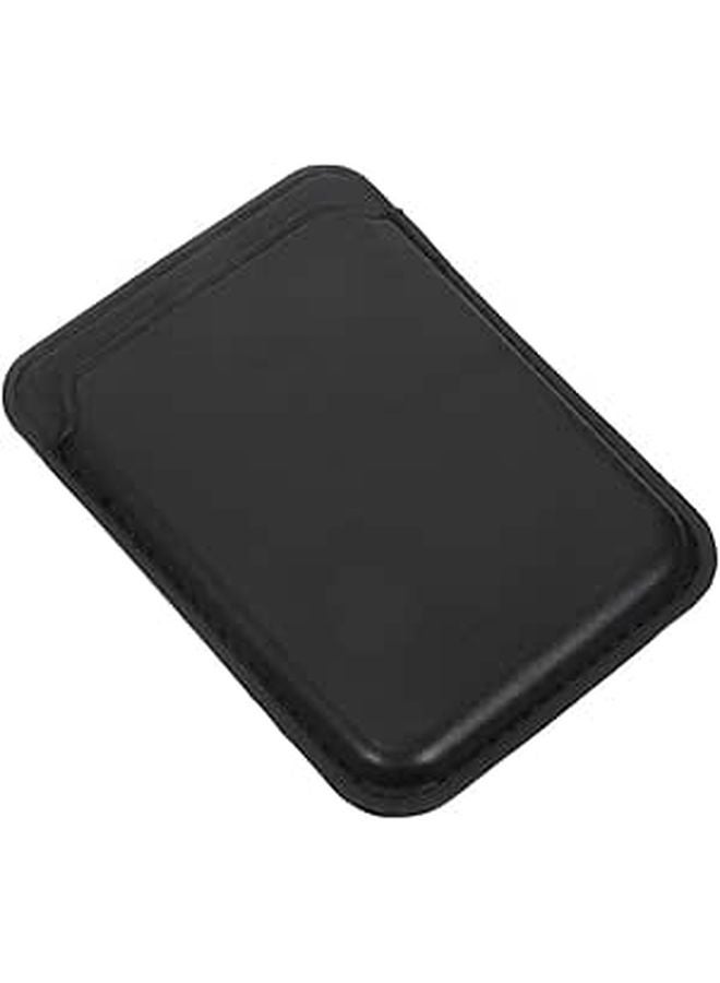 Kisangel Smartphone Back Wallet Card Holder Adhesive Compatible Most Phones Black - Image 1