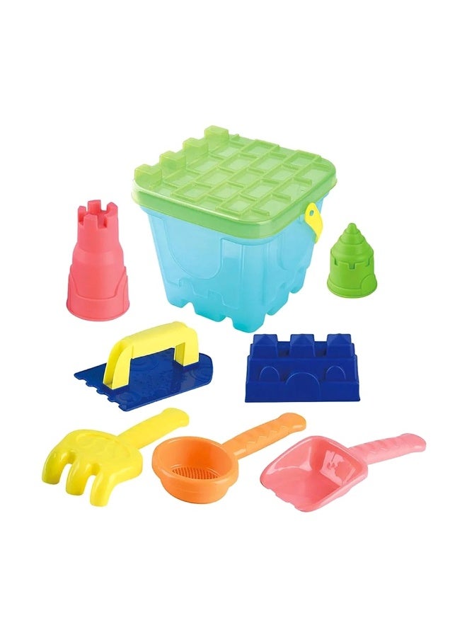 PLAYGO مجموعة أدوات قلعة الرمل من بلاي جو (9 قطع) - Image 3