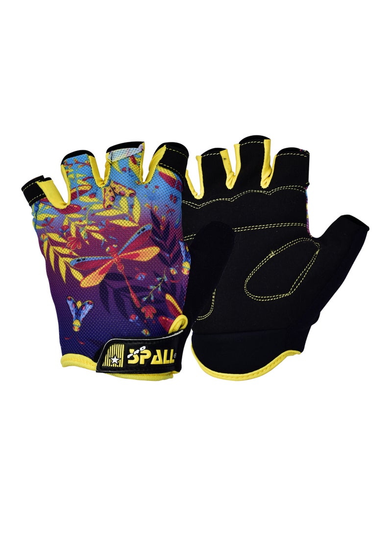 Spall - Half Finger Gloves Ladies Weight Lifting Gloves For Workout Hanging Pull Ups Cycling Fitness Body Building Weightlifting Training Outdoor Sports Ideal For Women - Image 1