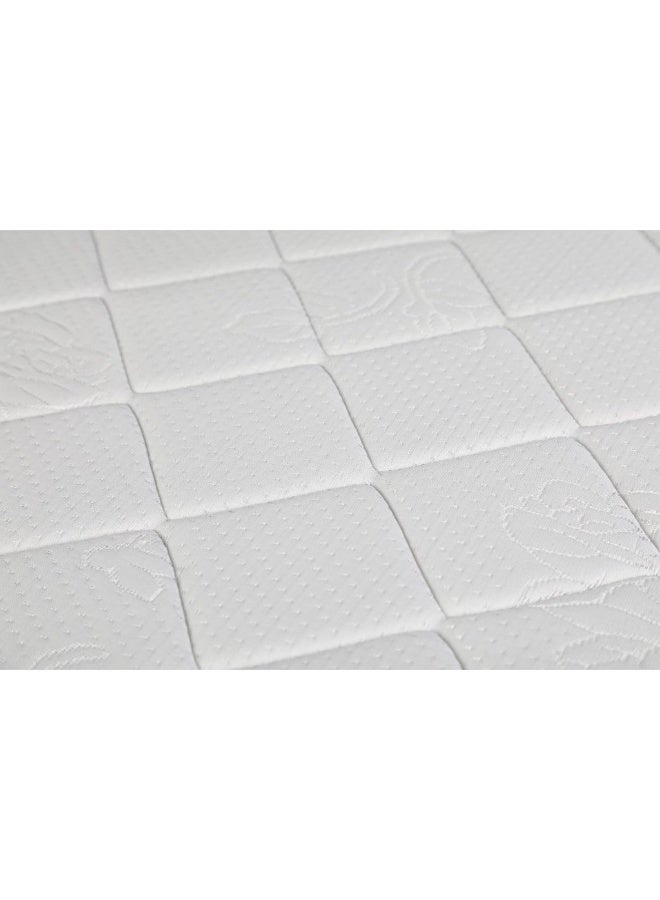 Homzmart Medical Queen Mattresses High pressure foam and microfiber  brown and white - 140x24x200 cm - Image 5