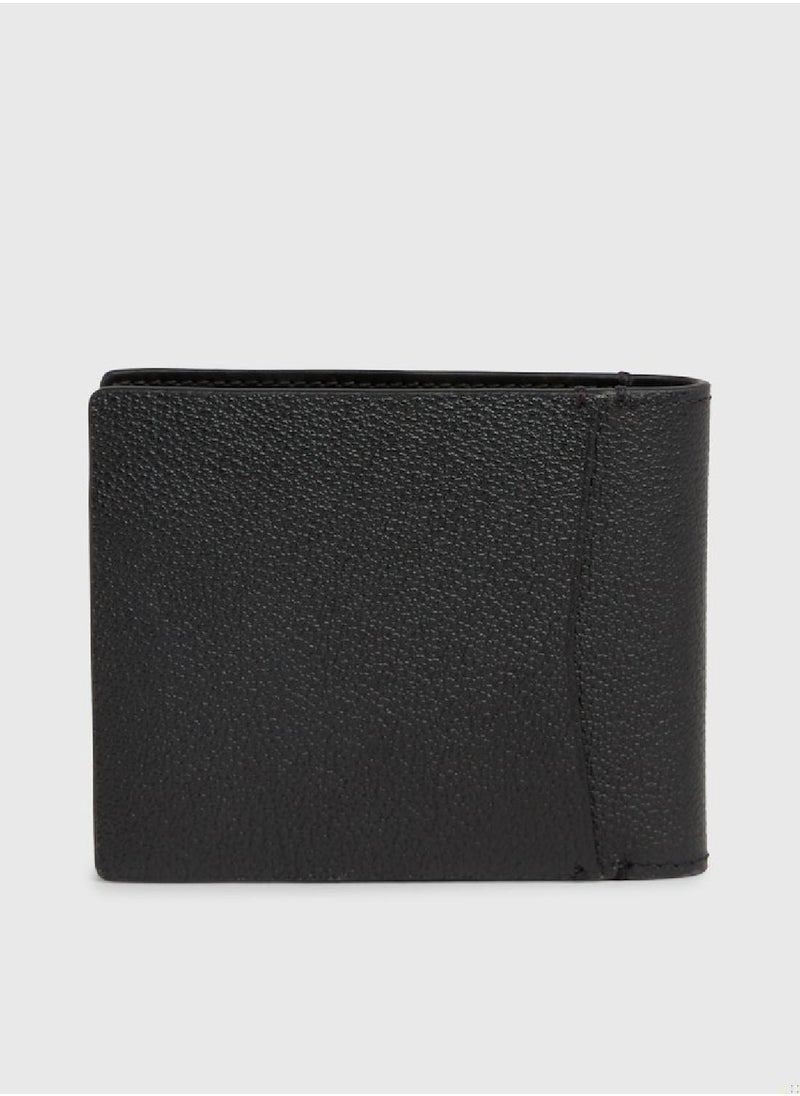 Calvin Klein Jeans - Men's Leather RFID Billfold Wallet -  pebbled leather, Black - Image 1