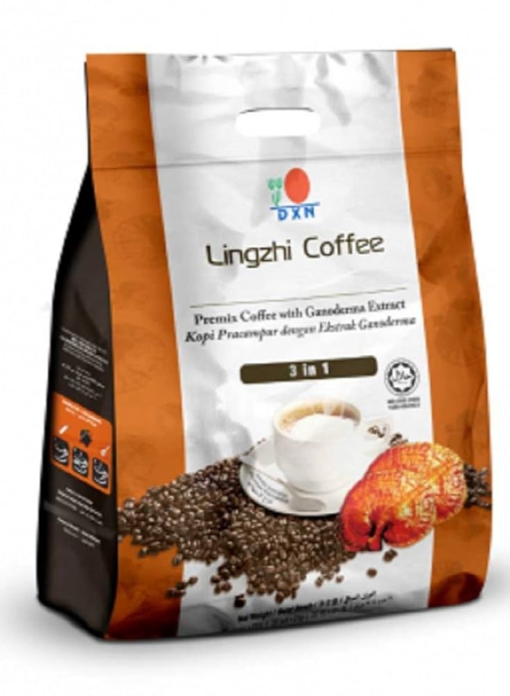قهوة لينجزي 3 في 1 مع الجانوديرما