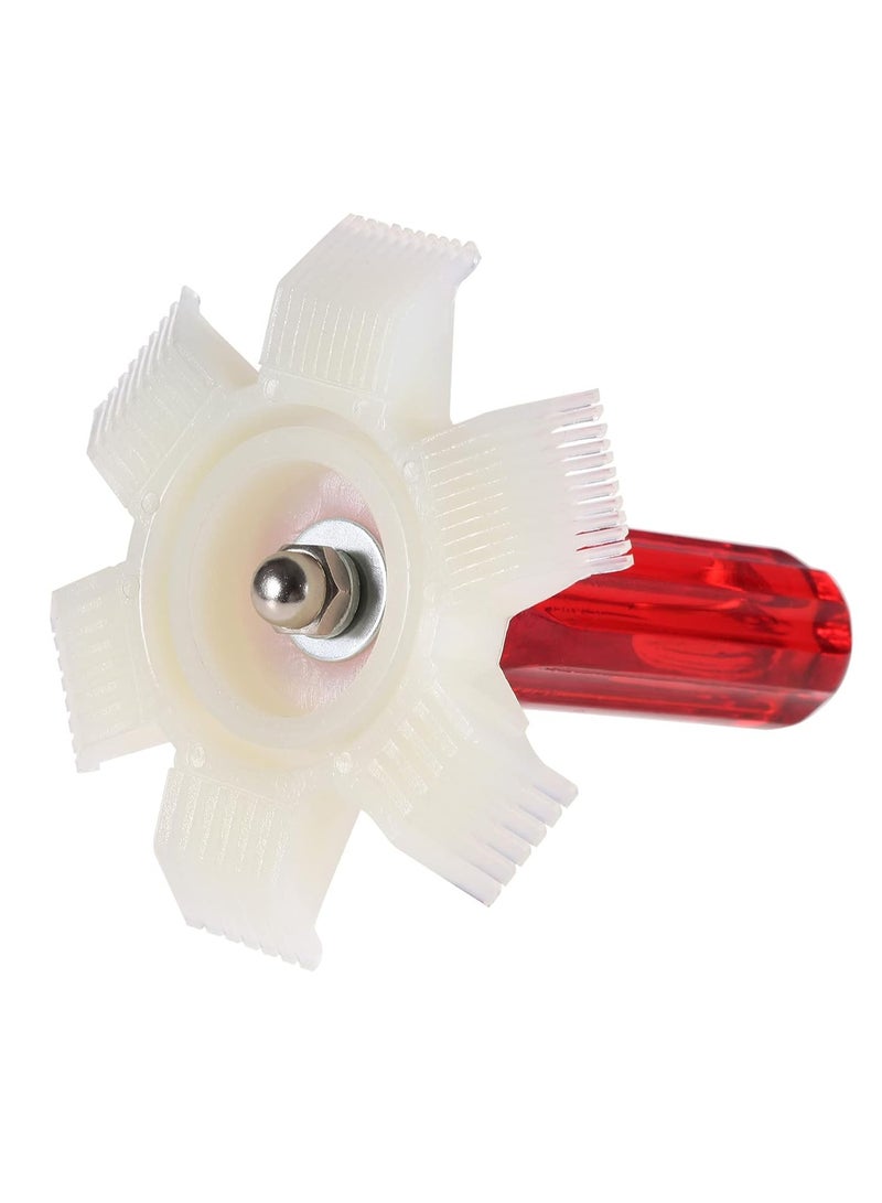 Air Conditioner Fin Comb Radiator Condenser AC Fin Straightener Cleaner Repair Tool Air Conditioning Brush Accessory for Cleaning Car Automotive Refrigeration Radiator Evaporator - Image 1