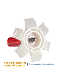 Generic Air Conditioner Fin Comb Radiator Condenser AC Fin Straightener Cleaner Repair Tool Air Conditioning Brush Accessory for Cleaning Car Automotive Refrigeration Radiator Evaporator  - Image 2