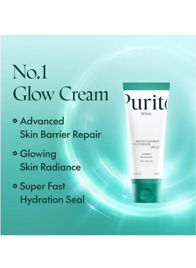 PURITO Korean Panthenol Face Cream 100ml – Skin Barrier Repair & Glow for All Skin Types, Daily Moisturizer for Glass Skin, Vegan & Cruelty-Free - Image 2