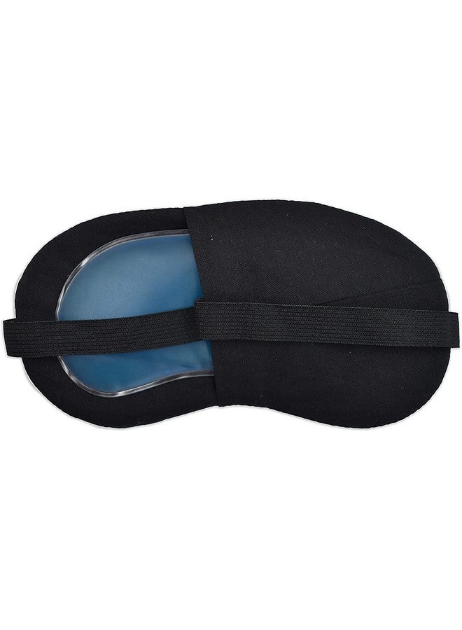 SONEEV MART (PACK OF 1piece) Eye Mask For Sleeping Men Women With Cooling Gel For Night Deep Sleep, Dark Circles, Puffy Eye's, Dry Eyes And Eye Fatigue (WHITE) - Image 3