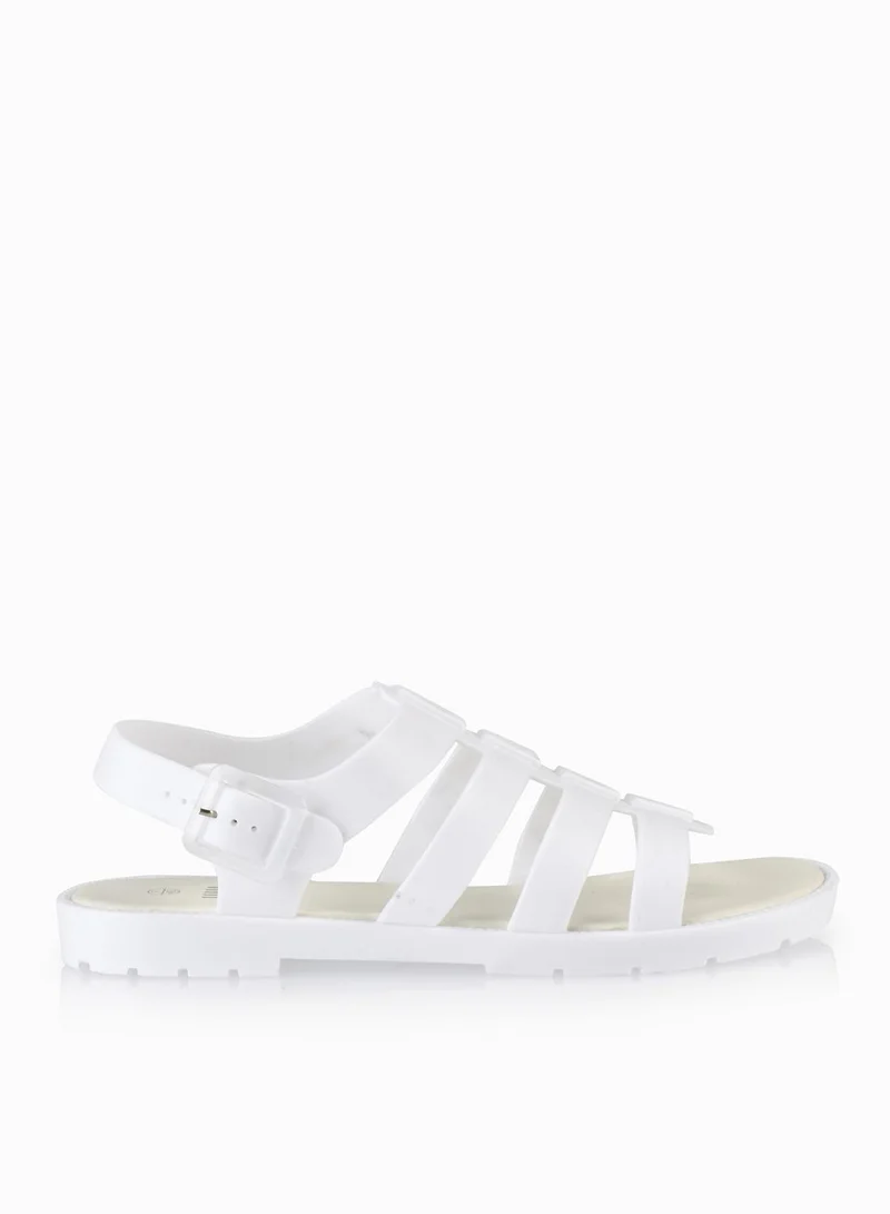 Savannah Collection Jelly Gladiator Sandals