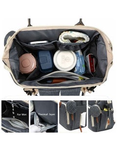 Generic Baby Diaper Backpack Mommy Bag With USB Port  - Image 2