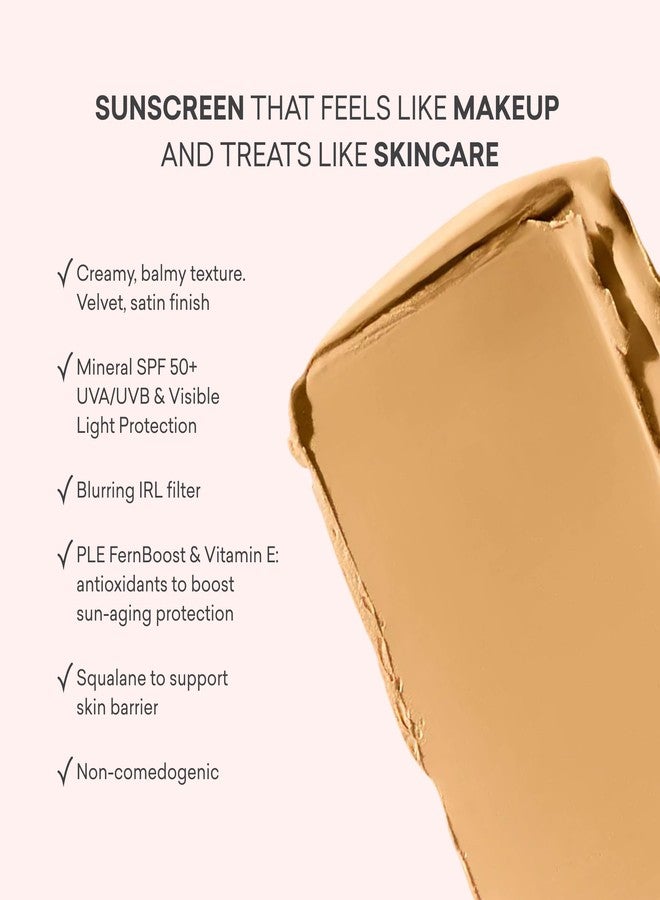 toty. Toty by Sofia Vergara - Ilumina CC Creamy Compact SPF 50+ Mineral Broad Spectrum Sunscreen for Face - Tinted Blurring Balm SPF- Matte, Light Coverage - Water & Sweat Resistant - All Skin Types - 2C - Image 2