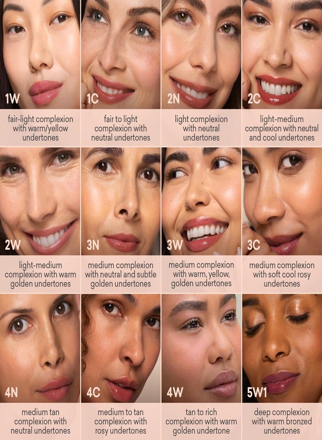 toty. Toty by Sofia Vergara - Ilumina CC Creamy Compact SPF 50+ Mineral Broad Spectrum Sunscreen for Face - Tinted Blurring Balm SPF- Matte, Light Coverage - Water & Sweat Resistant - All Skin Types - 2C - Image 5