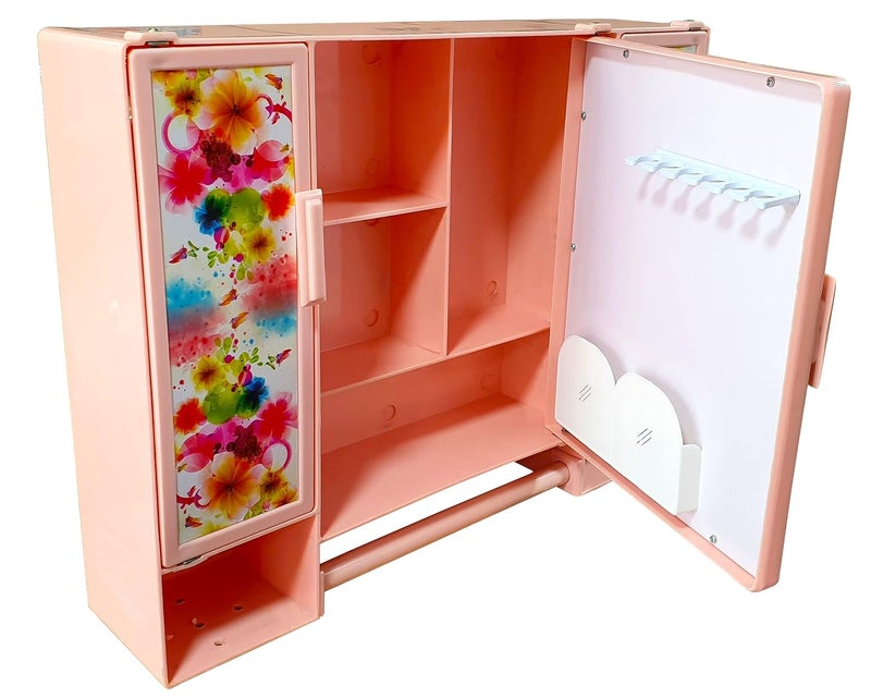 PGen Acrylic Medium Size 18X14X4 Inches Bathroom Organizer 3 Door Luxury Mirror Storage Cabinet Wash Basin Kitchen Storage Medicine Beauty Products Modern Vanity - Image 4
