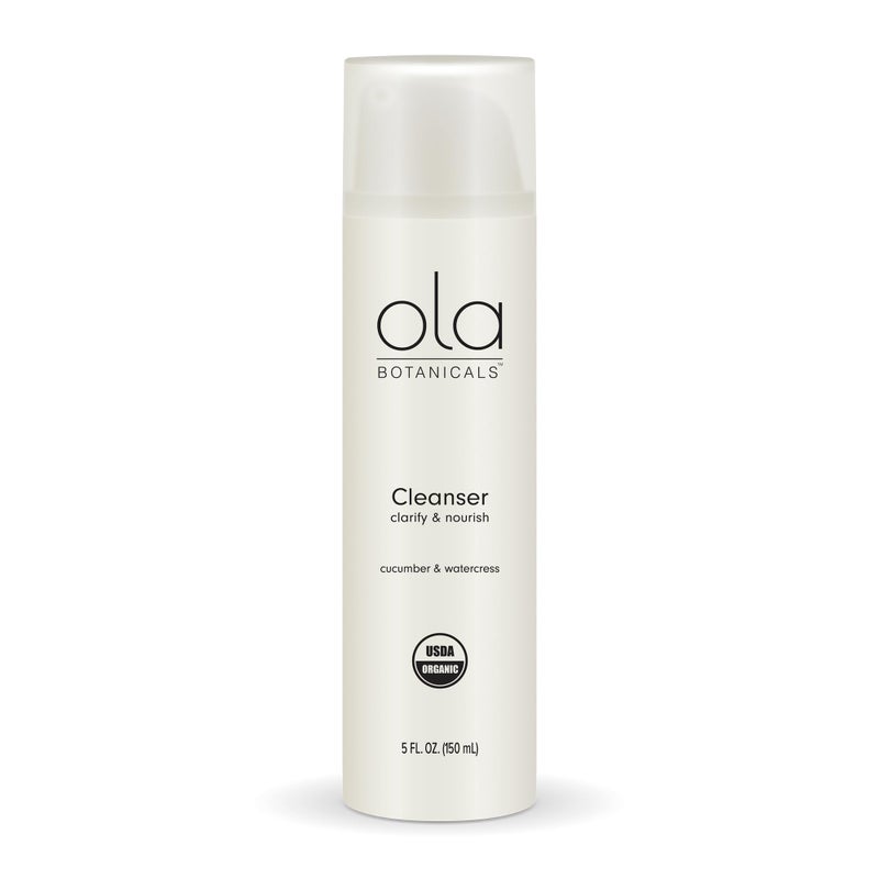 Dr. Mercola Ola Botanicals Organic Cleanser (5 Fl. Oz.), 1 Bottle, Clarify & Nourish Skin, Certified USDA Organic, Gluten Free, Soy Free, Dr. Mercola - Image 1