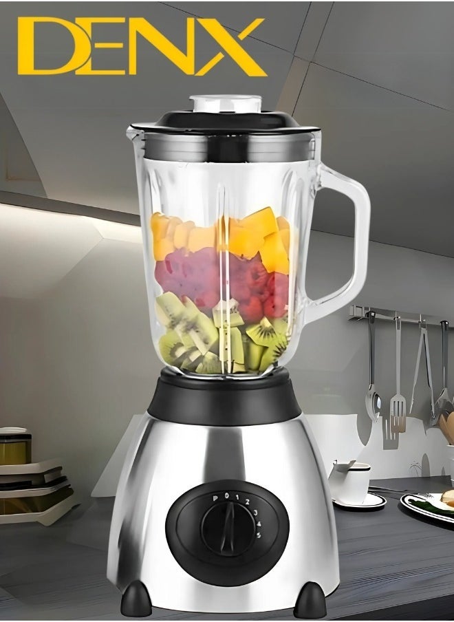 Denx High Power Electric Blender With Grain Grinder 2800W-1.5L - Image 1