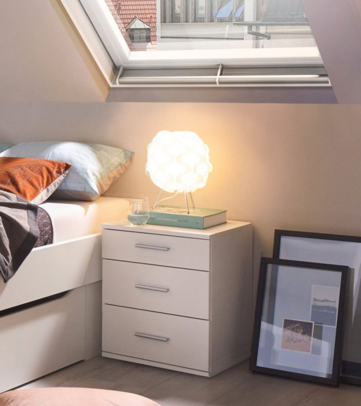Modern MDF drawer unit - Height 65 cm - Width 50 cm - Depth 36 cm, from Furniture Store.