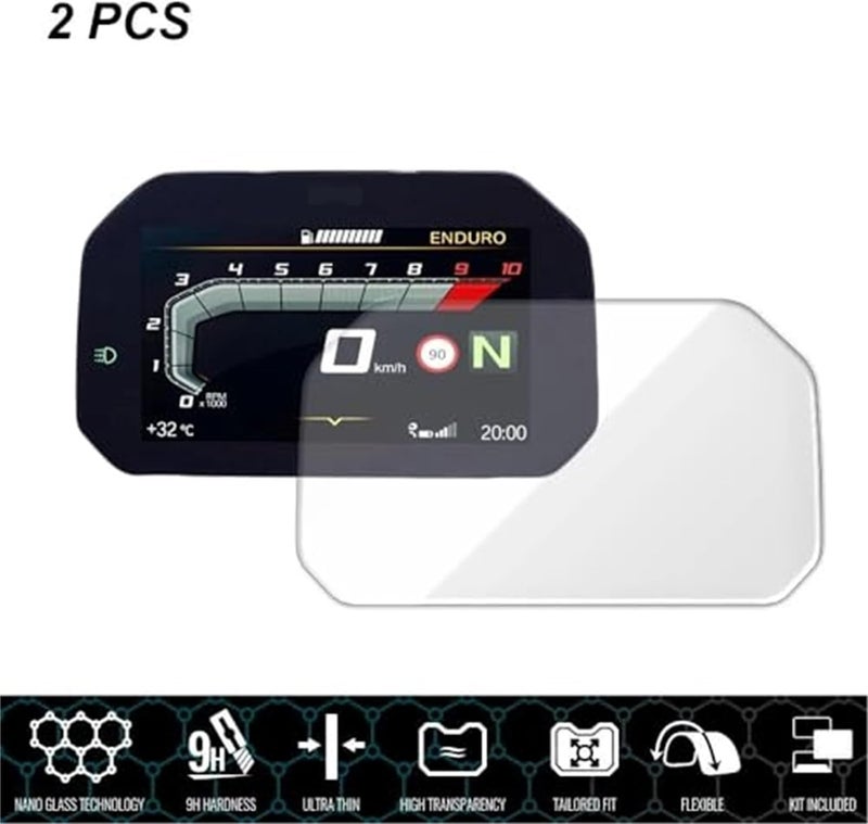 DEMULAX Motorcycle Dashboard Screen Protector - Image 5