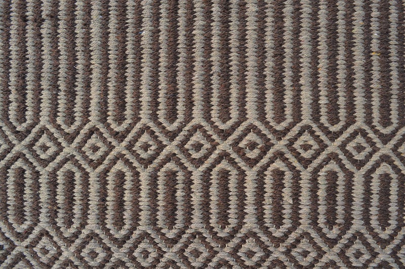 MDZ® Hand Woven Cotton Designer Rug Runner for Bedroom, Living Room/Yoga Mat for Gym, Flooring Exercise, Size: 2'x6' Feet | 100% Cotton | Eco Friendly (Brown) - Image 5