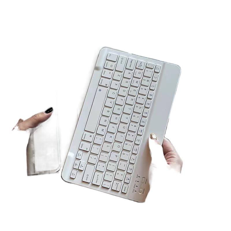 DGG حافظة آيباد بلوحة مفاتيح متوافقة مع iPad Air باللون أسود باللون الأسود - Image 5
