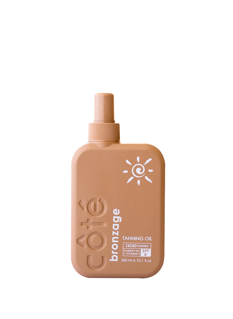 Côté Cote Bronzage Tanning Oil spf 0 Cacao 300 ML  - Image 1