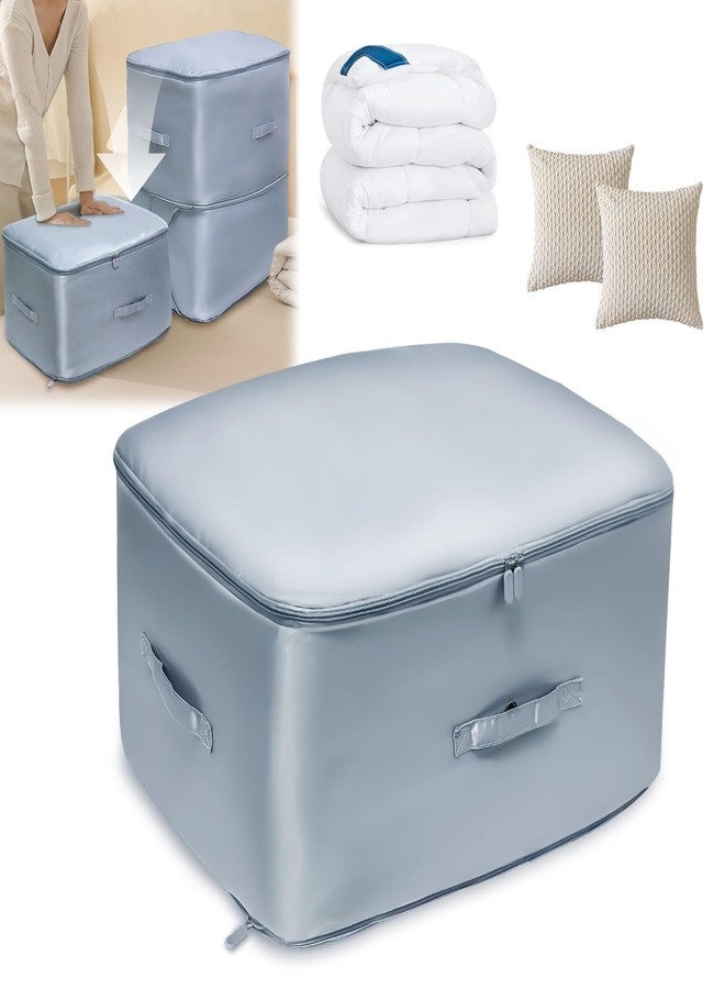 Zipron Ultra Space Saving Self Compression Organizer, Portable Heavy Duty Moving Bags, Compression Packing Cubes for Travel, Expandable Organizer Bags for Comforters,Blankets,Bedding Multicolor - Image 1