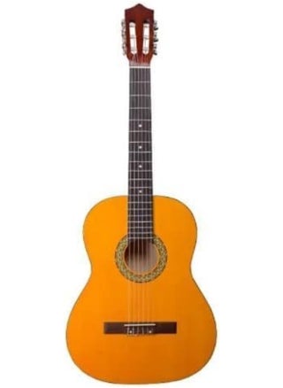 Megarya High Gloss Classical Guitar M34 Yellow Natural Rich Sound Nylon Strings With Silver Finish Tuning Pins - pzsku/Z16C3A1E9EC7932C703A0Z/45/_/1729683839/5528b6cf-4b80-48f4-a9a2-7b048fb423d3