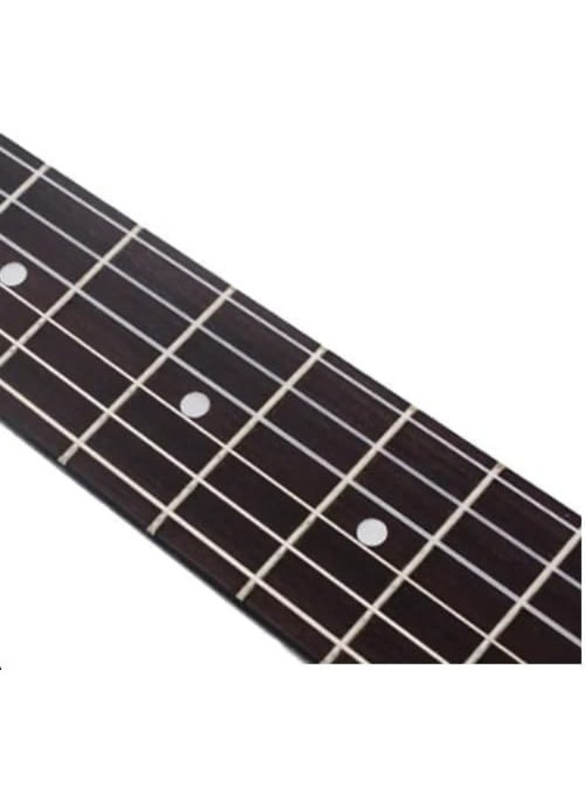 Megarya High Gloss Classical Guitar M34 Yellow Natural Rich Sound Nylon Strings With Silver Finish Tuning Pins