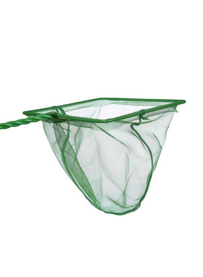 Laojbaba Laojbaba Aquarium Fishing Net Fish Tank Cleaning Tools Fine Mesh Net with Plastic Handle Green 8 Inch  - Image 4