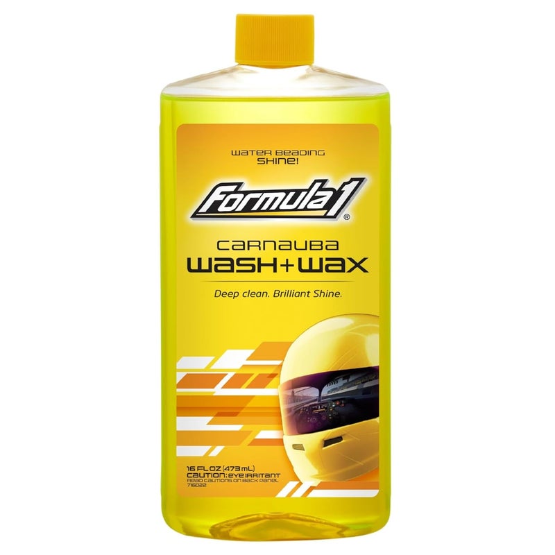 Formula 1 شامبو غسيل وشمع كارناوبا Formula 1 615016 (473 مل)، سائل - Image 1