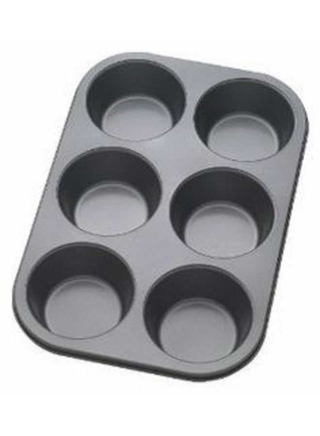 Xacton Combo Of 6 Slot Muffins Tray With 6 Pcs Paper Cake Cup Liners | Cupcake Cases | Round Shape Baking Cups | Reusable Silicone | For Handmade Soap, Biscuit Chocolate Multicolor - Multicolour - Image 4