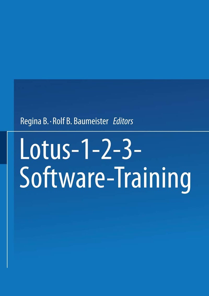 Lotus 1-2-3 Software Training 