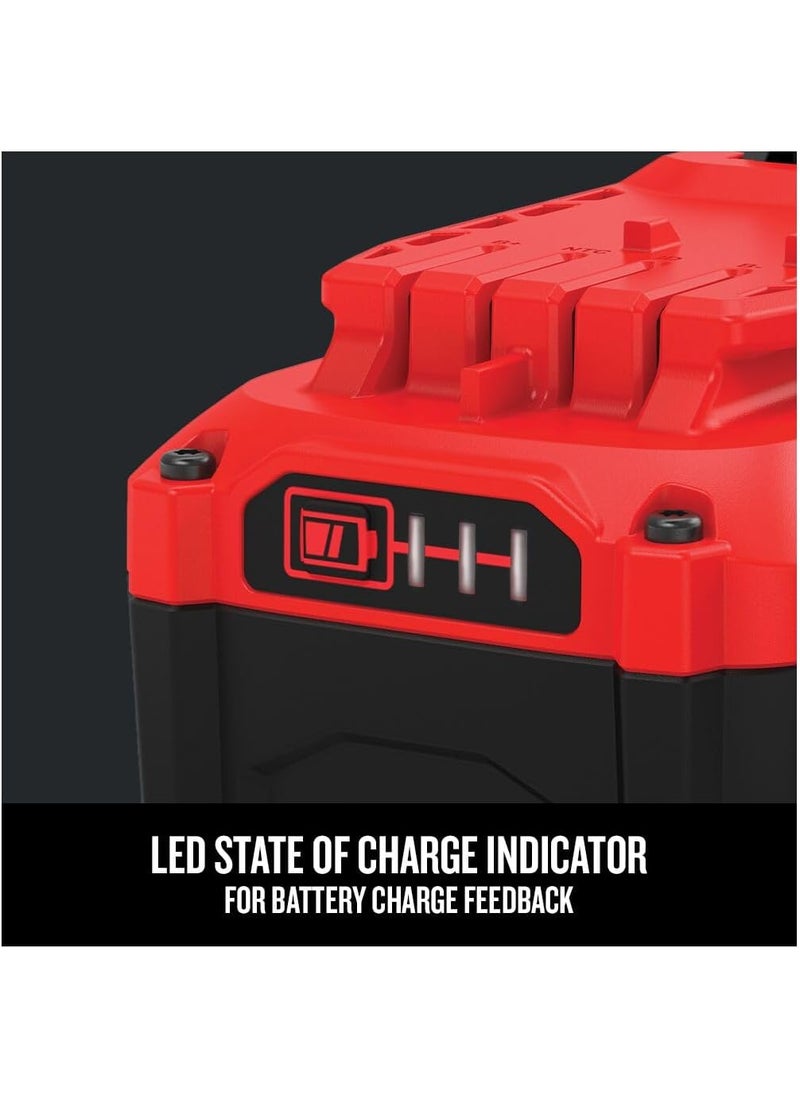 CRAFTSMAN CRAFTSMAN V20 4Ah Lithium Ion Power Tool Battery 2Pack CMCB2042  - Image 5