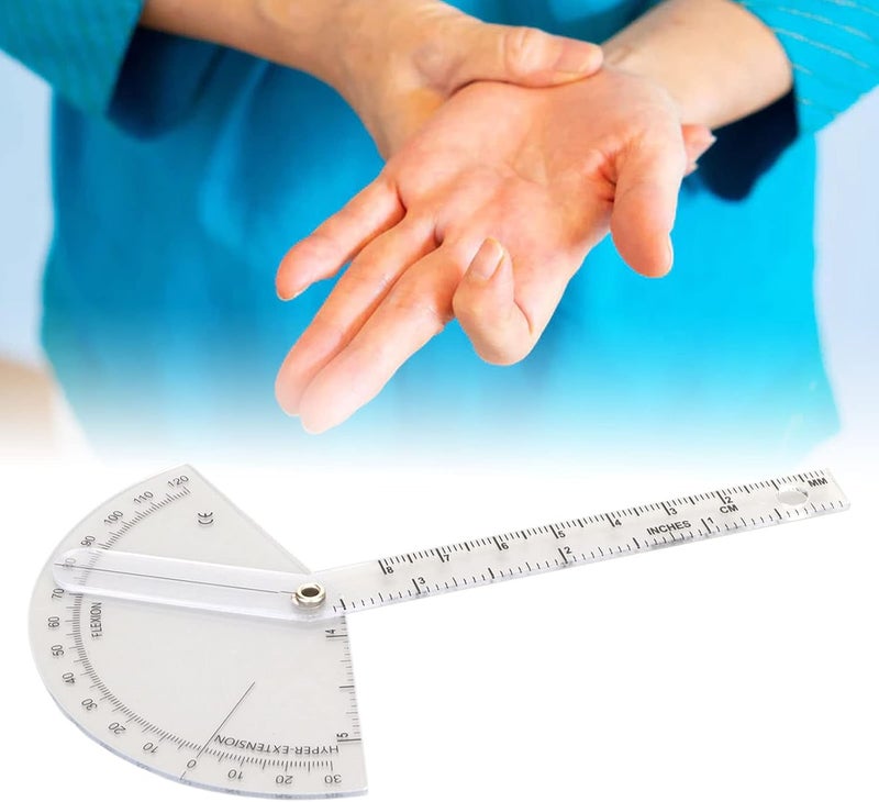 Orthopedic Ruler, Protractor Transparent Accurate Plastic 120° Range Orthopedic Angle Ruler - Image 5