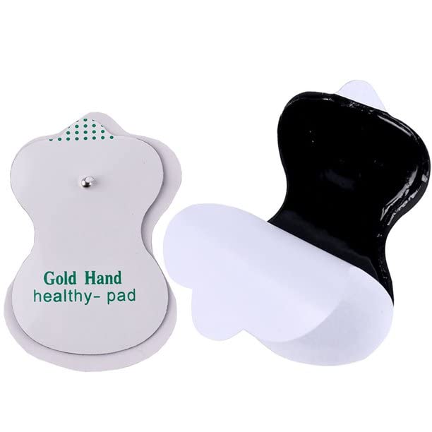 AGAM Digital Therapy Machine Electrode Reusable TENS Unit Pads – Health Herald Replacement Pads, Strong Stick Gel, Universal Compatibility for Muscle Relief & Pain Therapy (10-Pack) - Image 2