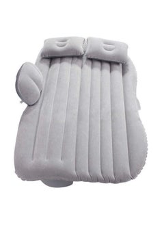 NEOPOL NEOPOLInflatable Travel Car Bed Air Sofa with Two Inflatable Pillow for Car Back Seat Fits Most Car Models for Camping Travel Hiking Trip and Other Outdoor Activities Grey  - Image 1