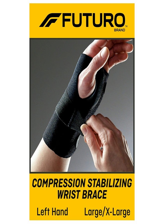 FUTURO Compression Stabilizing Wrist Brace, Left Hand, L/XL - Image 2