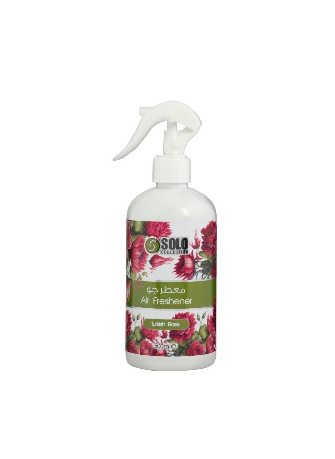 DANUBE HOME Danube Home Solo Room Spray - 500Ml (Turkish Rose) Long-Lasting Air Freshner Sprayer Enchanting Floral, Fresh & Woody Aroma Home Fragrance Decorative Home Accessories 