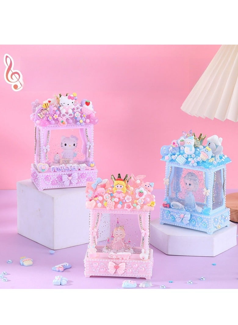 Girl's Creative Handmade Material Bag Making Night Light Birthday Gift Toy  - Image 5