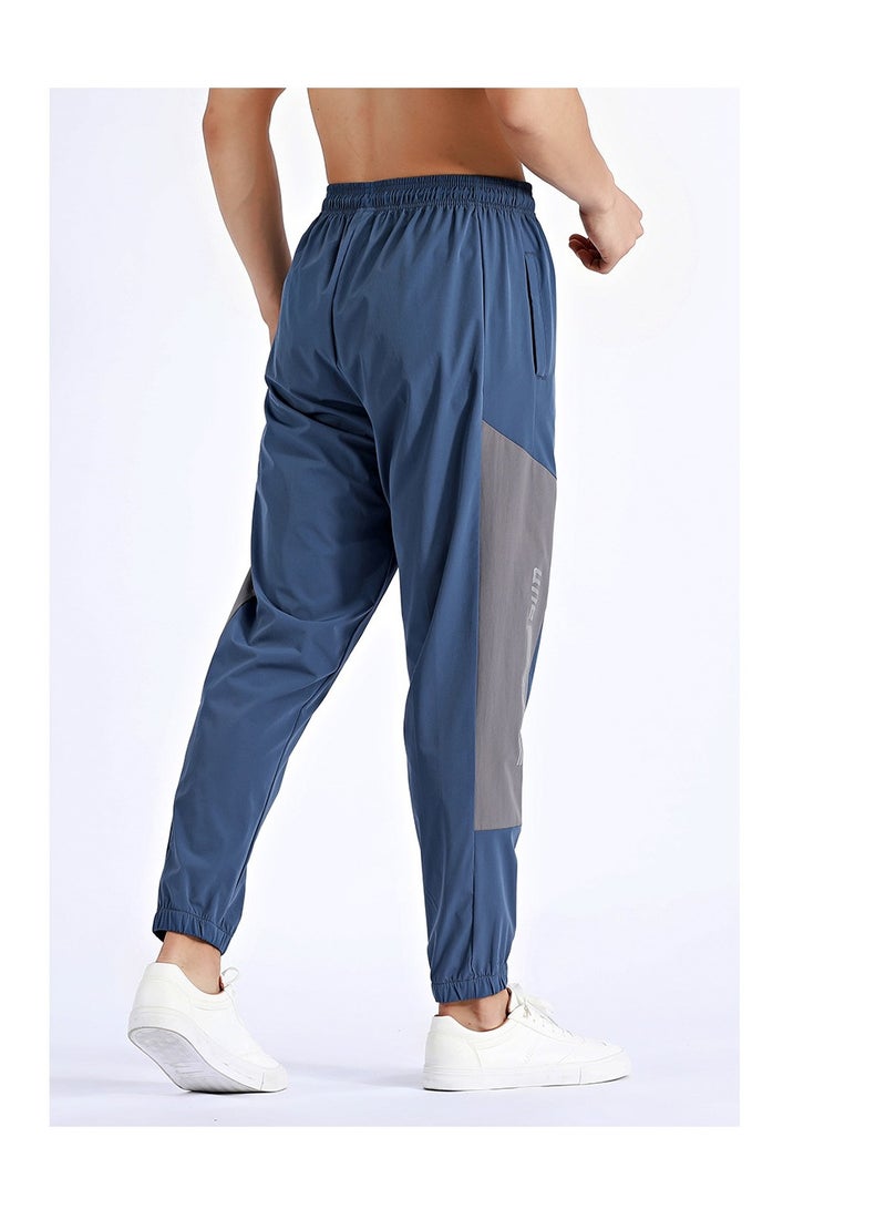 UTDOORWEAR بنطال رياضي رجالي كاجوال عالي السرعة للتجفيف السريع بنطال رياضي ضيق للجري واللياقة البدنية - Image 3