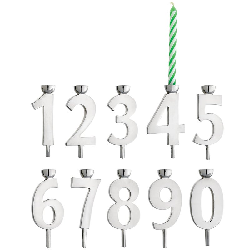 Reed & Barton مجموعة حوامل الشموع من ريد وبارتون 3224 لنحتفل - 10 قطع - Image 4