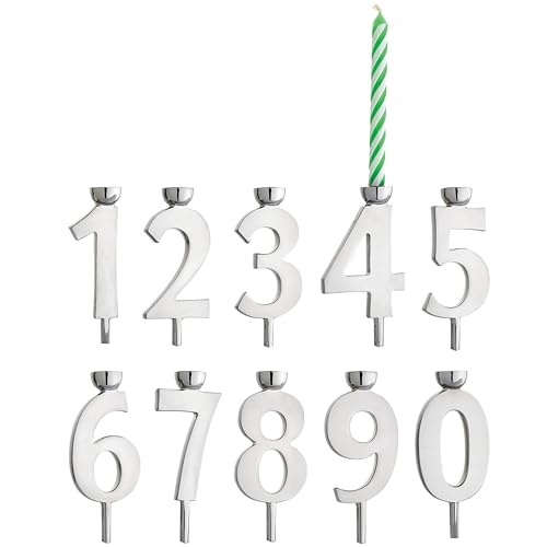 Reed & Barton مجموعة حوامل الشموع من ريد وبارتون 3224 لنحتفل - 10 قطع - Image 1