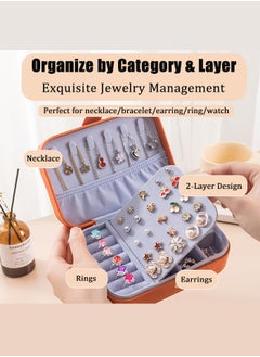 Generic Travel Accessories Jewelry Organizer Box Multifunction Jewelry Case for Women  - Image 5