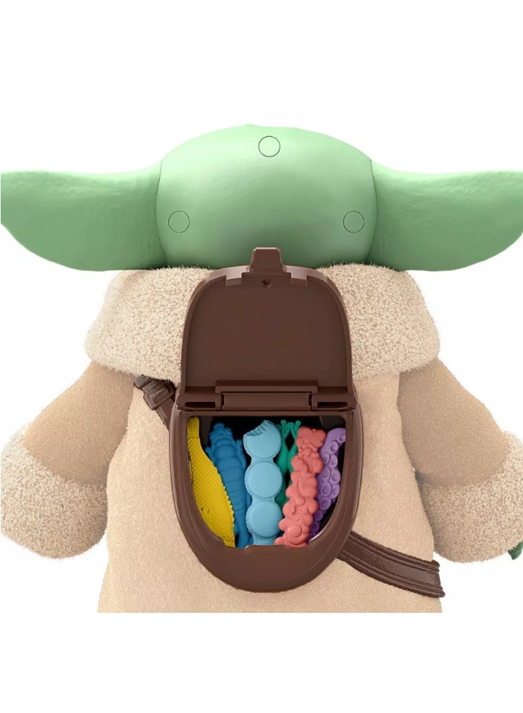 Hasbro Games Star Wars Snackin' Grogu 6.5-Inch Interactive Action Figure with Accessories - Image 4