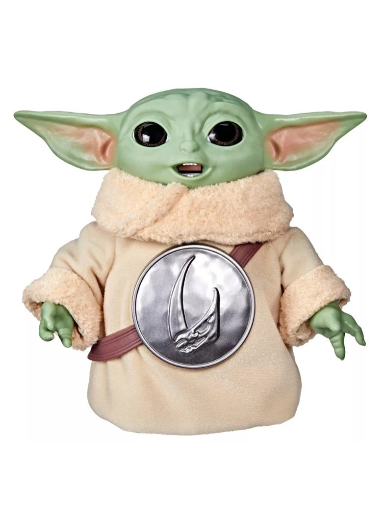 Hasbro Games Star Wars Snackin' Grogu 6.5-Inch Interactive Action Figure with Accessories - Image 2