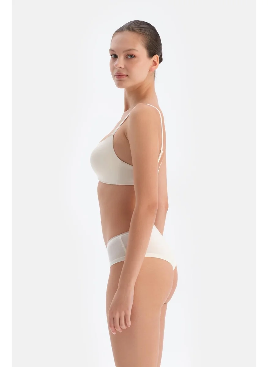 dagi Ecru 1127KC Soft Bra Without Wire