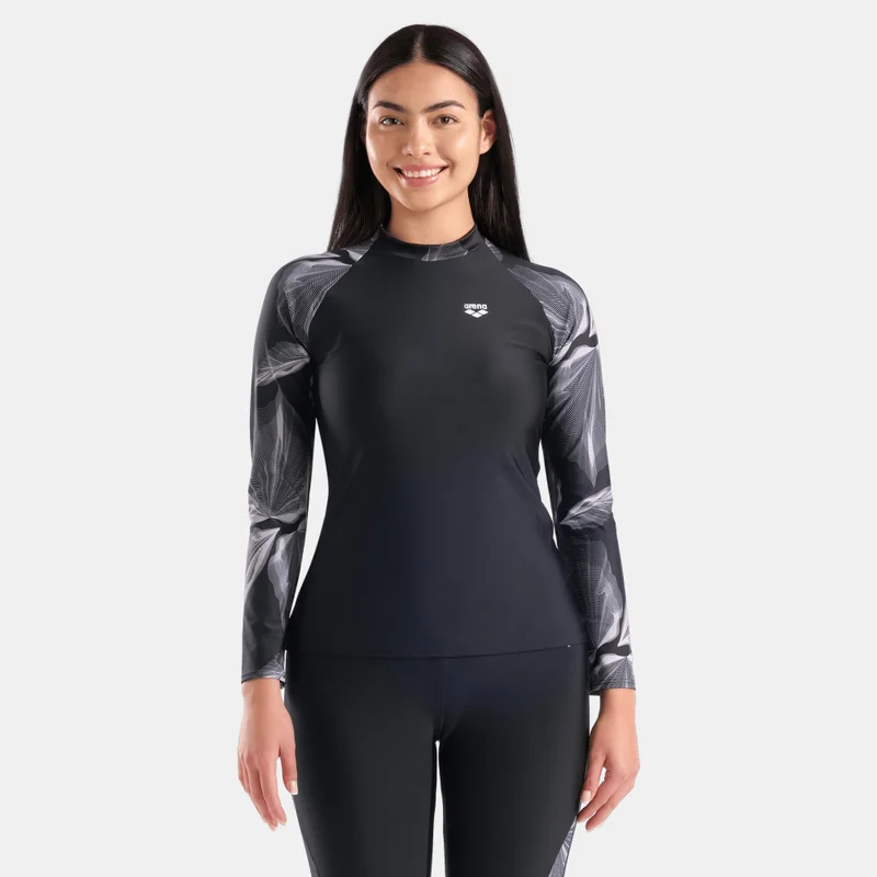 arena Women's Modesty Long Sleeve Swimming Rashguard